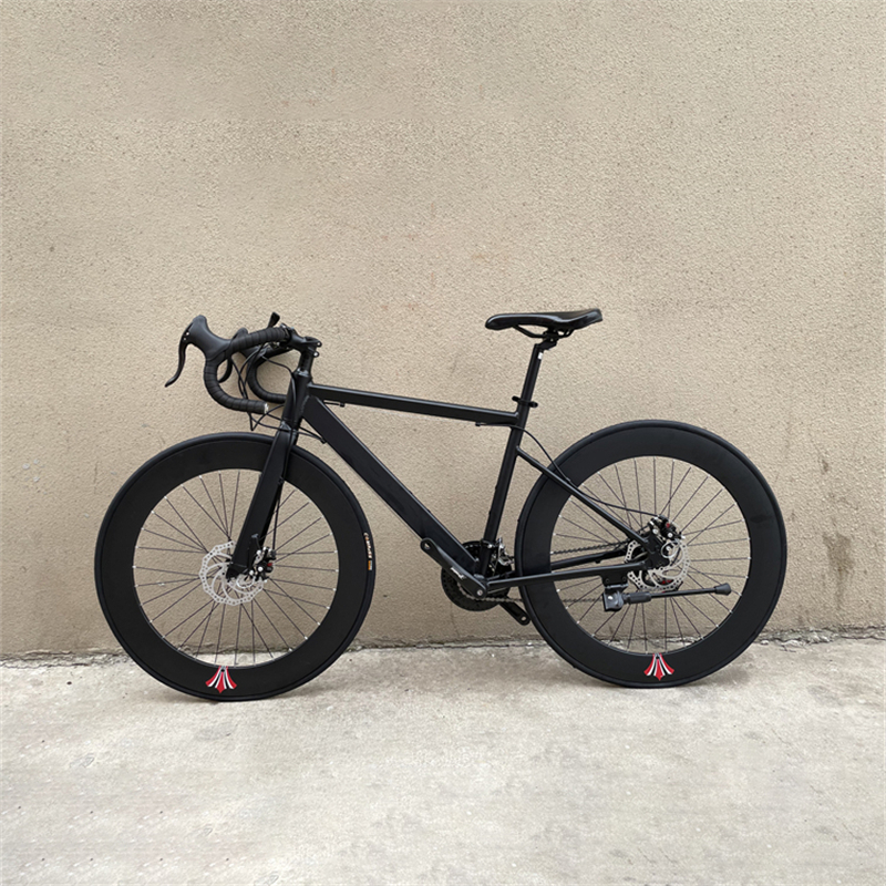 700C Road Bike Aluminum Alloy 21 24 27 30 Speeds Disc Brake Racing Bicycle Sports Commuter Transport Handlebar Customizable (باللغة الإنجليزية)